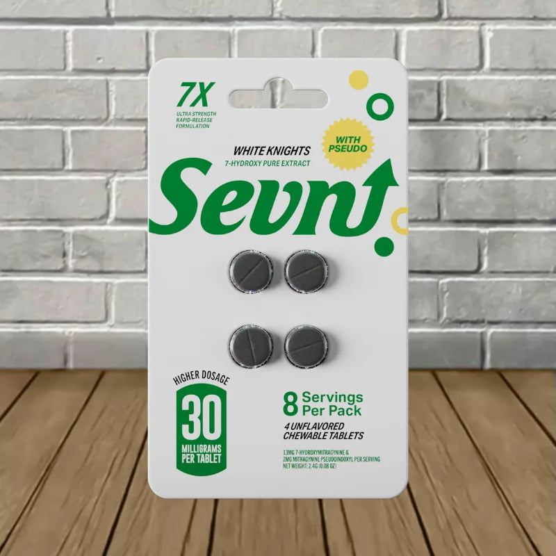 Sevn 7-Hydroxy + Pseudo 4ct Tablets Bulk Case Deal