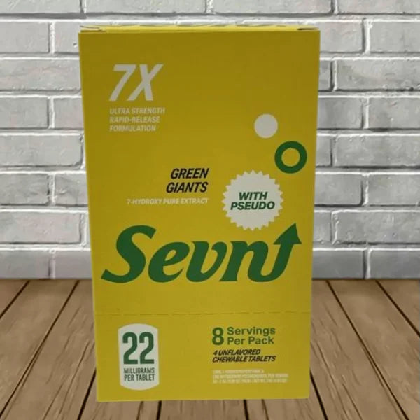 Sevn Pure 7-Hydroxy + Pseudo Extract Tablets Full Case 10ct Best Price