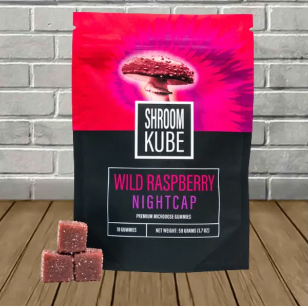 Shroom Kube Functional Mushroom Premium Microdose Gummies 10ct