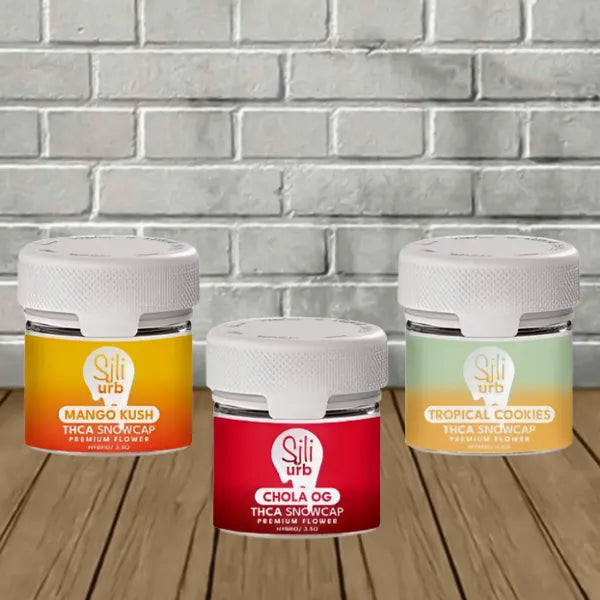 Sili x Snowcap THCa Flower Jar 3.5g Best Price
