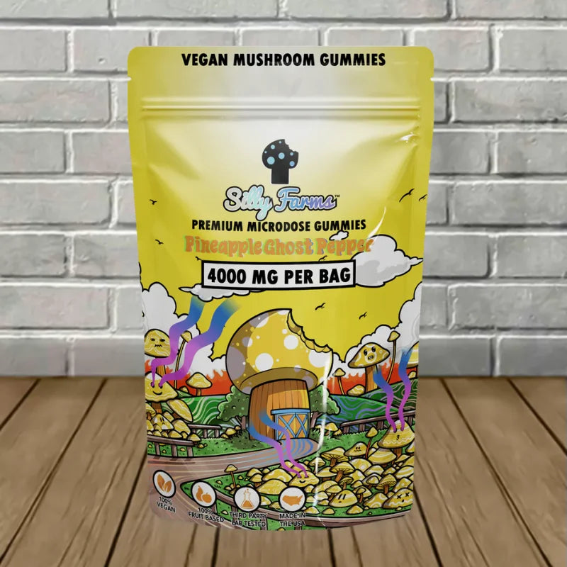 Silly Farms Premium Microdose Magic Mushroom Gummies 4000mg Best Price