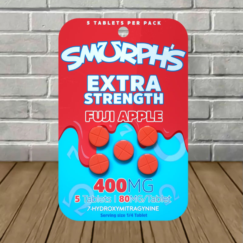 Smurfs 7-Hydroxy Kratom Extract Tablet 400mg