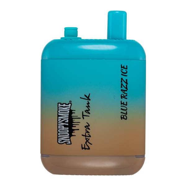 Blue Razz Ice Snoopy Smoke Extra Tank +15000 Puffs Best Sales Price - Disposables