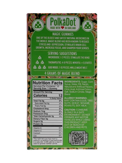 Sour Martinelli PolkaDot Belgian Magic Blend Gummies 4G Best Price
