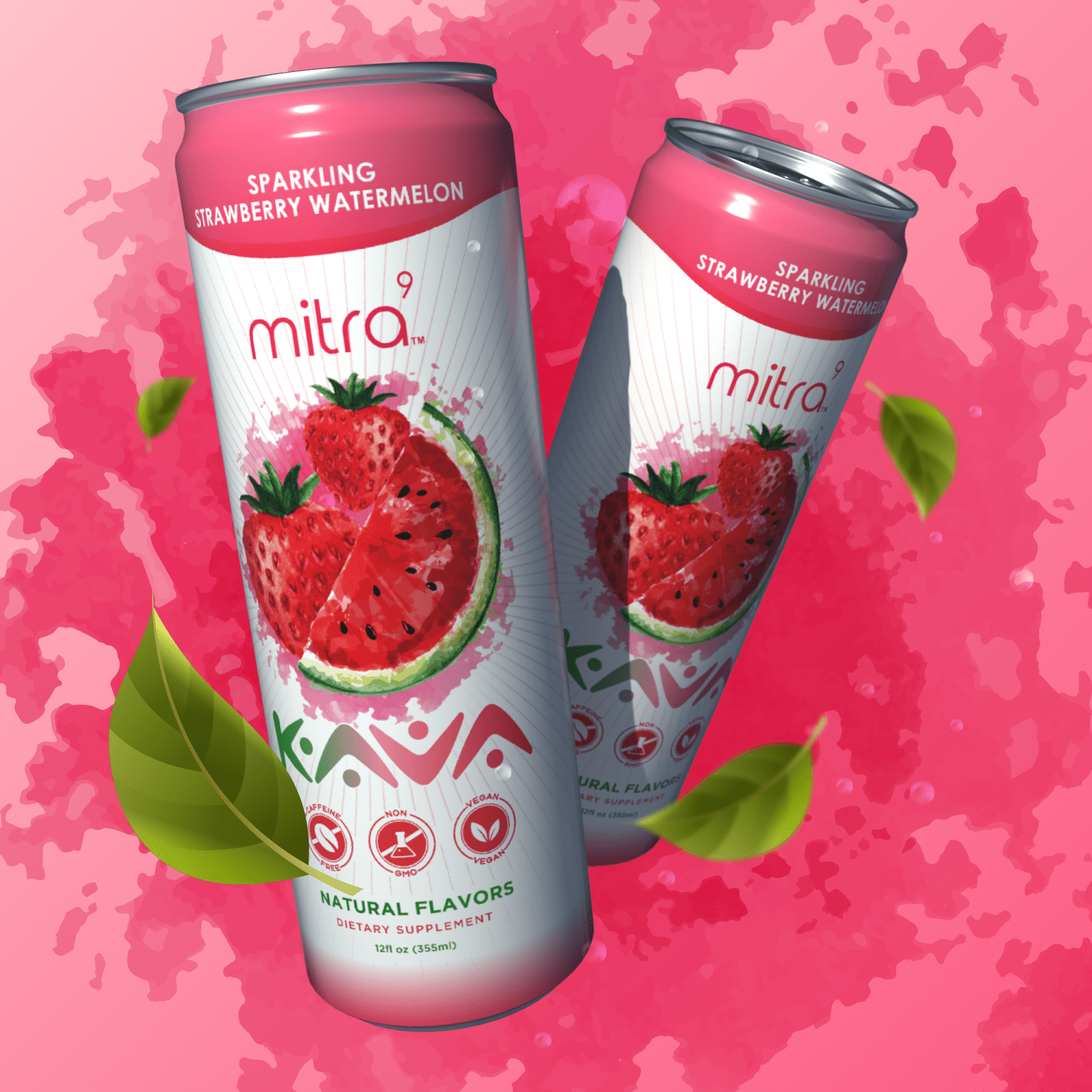 Mitra9 KAVA Strawberry Watermelon