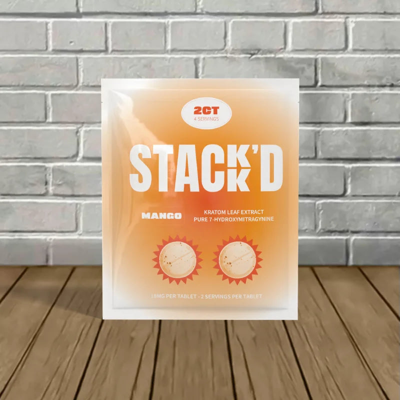 STACK’D Pure 7-Hydroxymitragynine Tablets 2ct