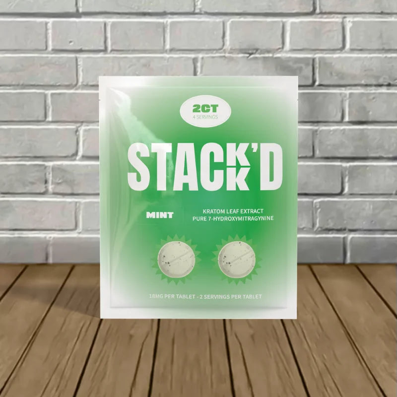 STACK’D Pure 7-Hydroxymitragynine Tablets 2ct