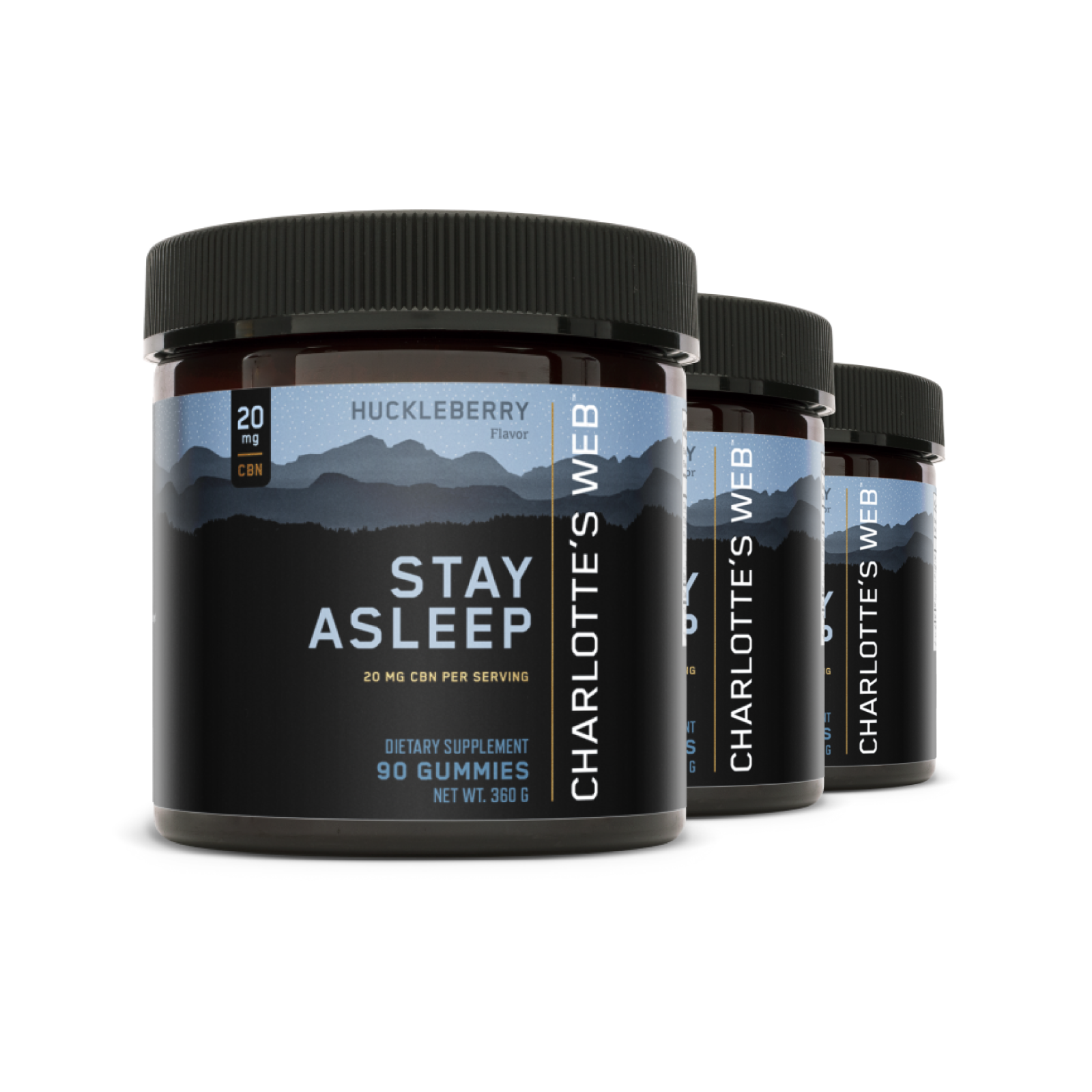 Charlotte's Web Stay Asleep Gummies 3-Pack Best Price