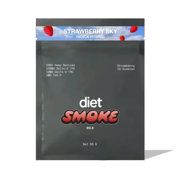Diet Smoke Strawberry Sky 35's Best Sales Price - Gummies