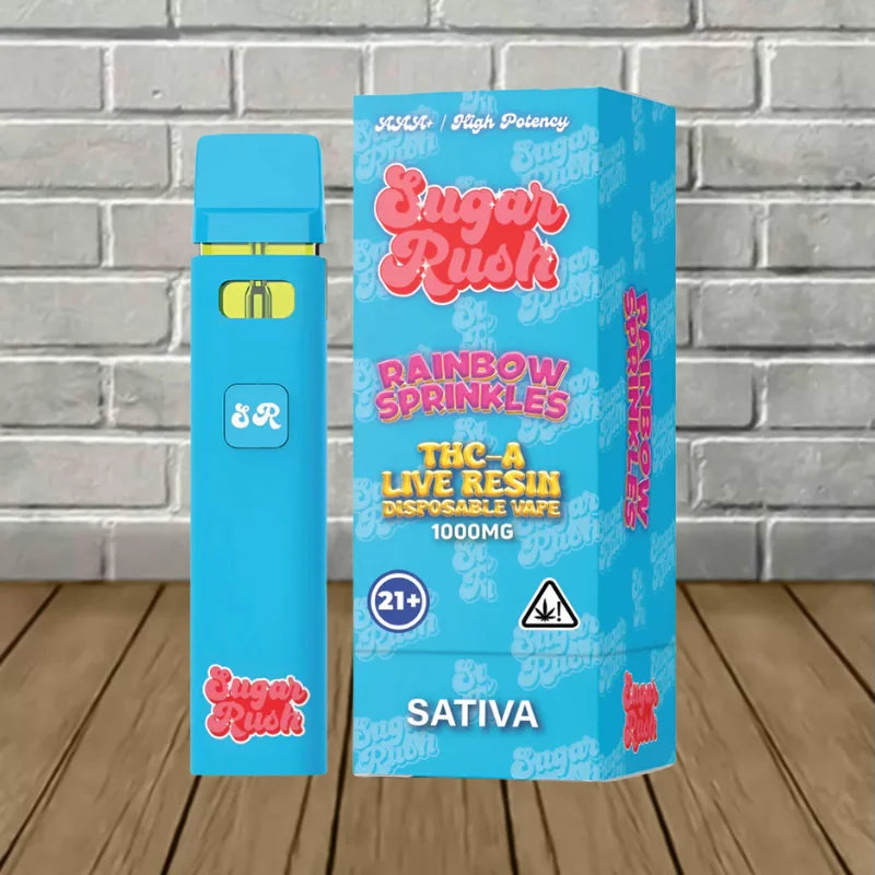 Sugar Rush THCa Live Resin Disposable 1000mg
