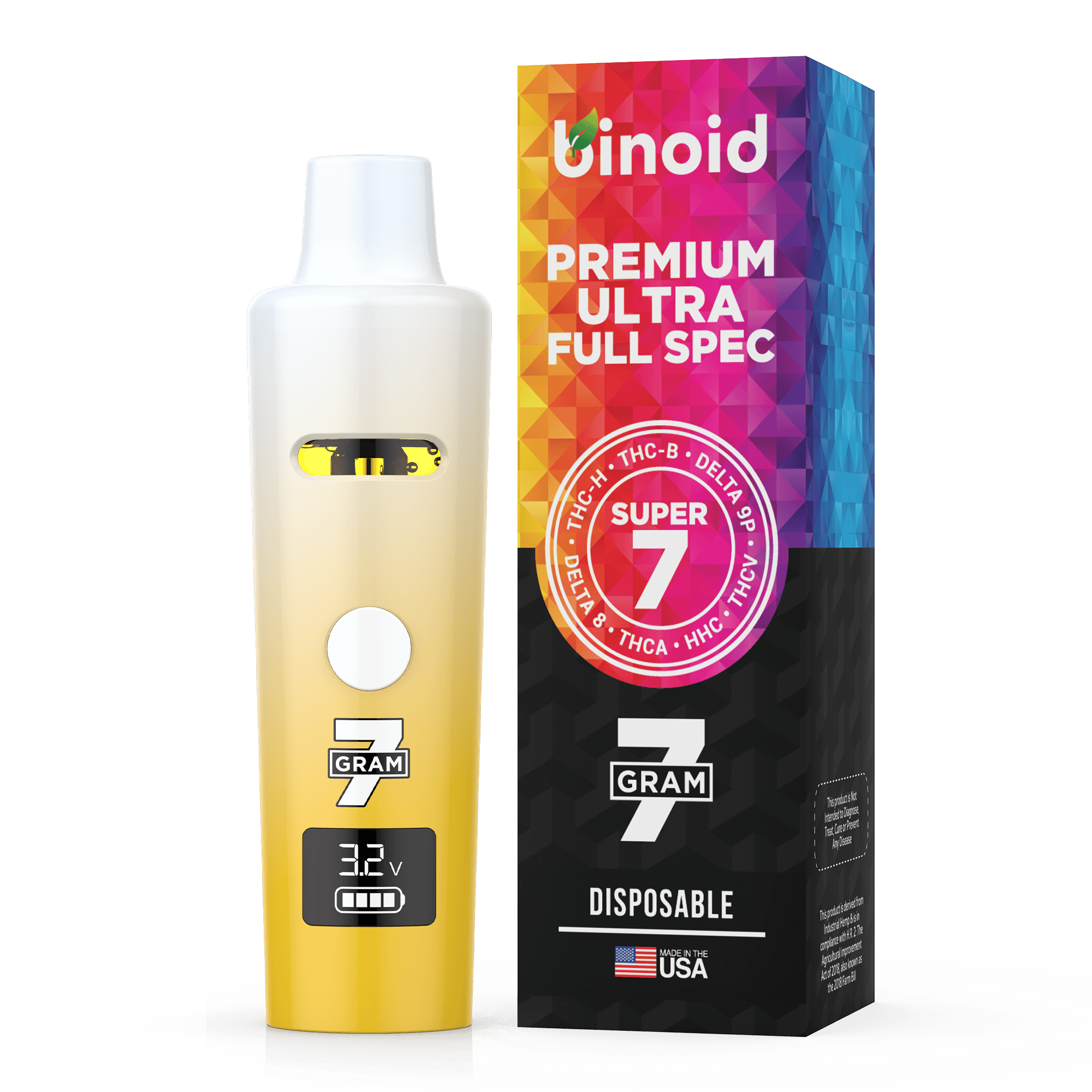 Super 7 UFS Disposable Vape – 7 Gram