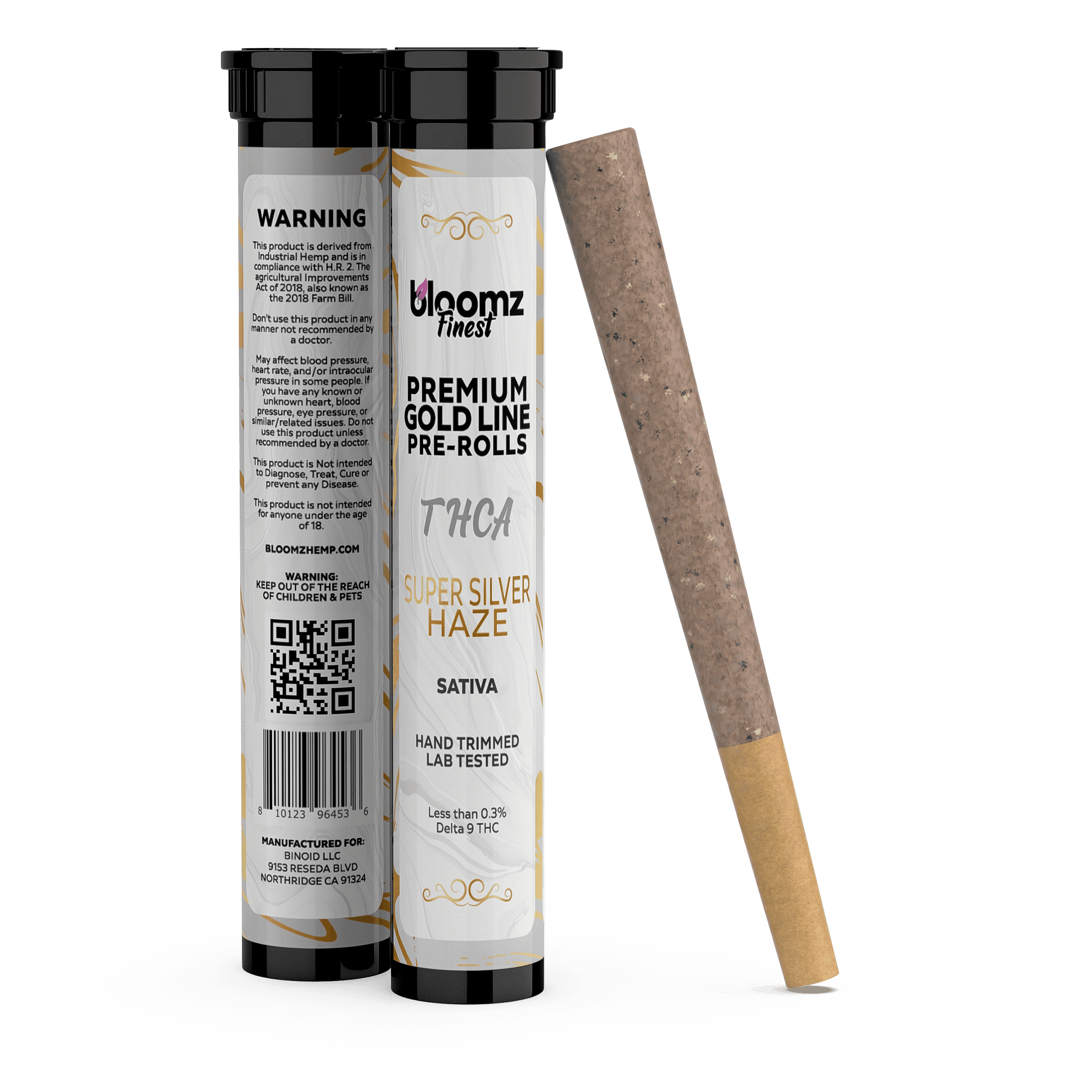 Bloomz Exotic THCA Pre-Rolls Gold Line – 3-Pack/6 Pack Best Price