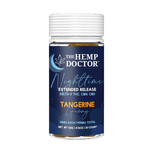 The Hemp Doctor 30mg D9|CBD|CBN Extended-Release Nighttime Gummies