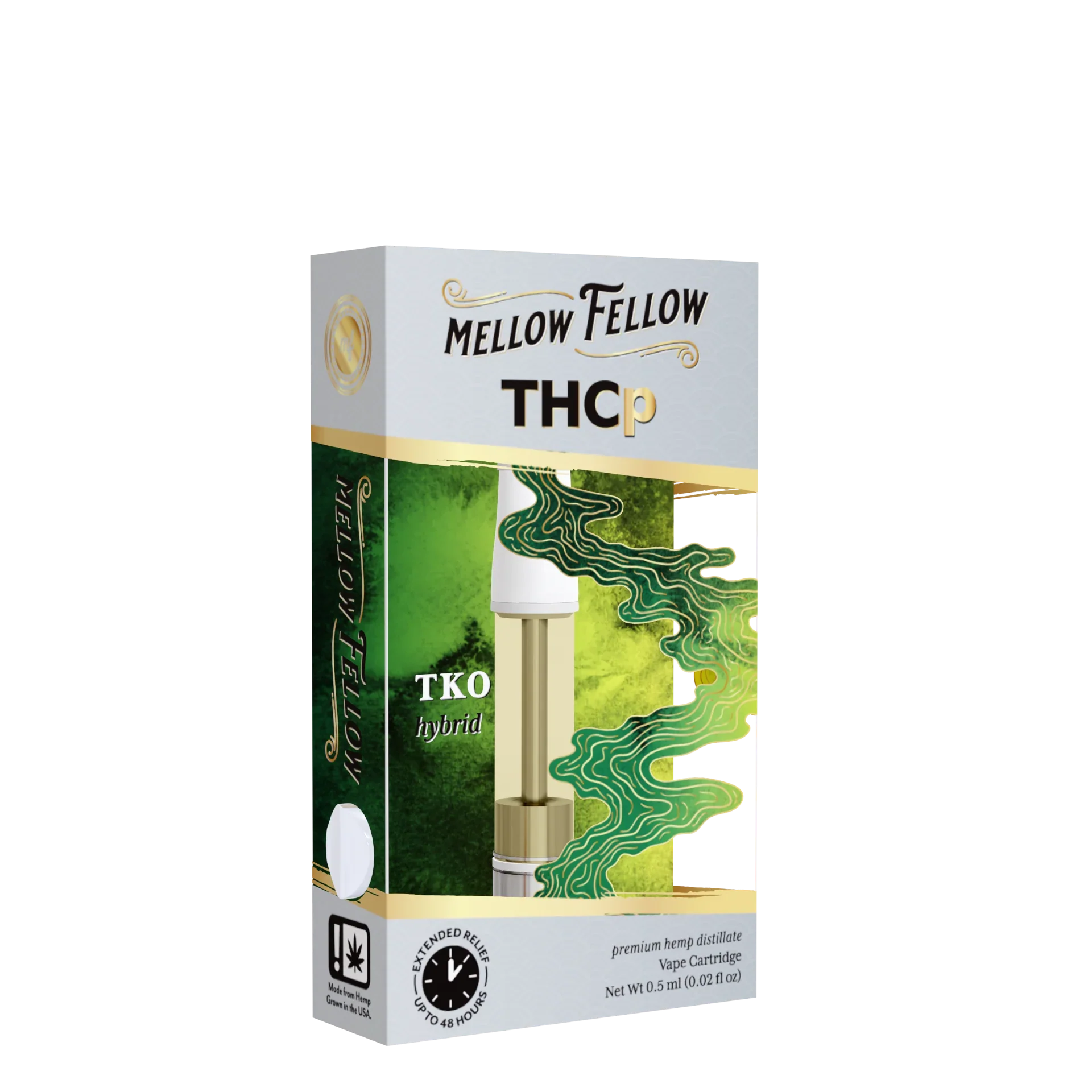 Mellow Fellow THCp 0.5ml Vape Cartridge - TKO (hybrid) Best Price