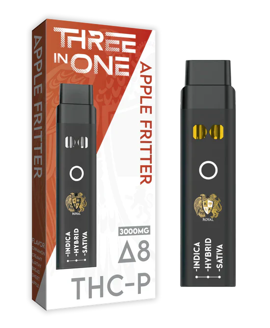 RA Royal CBD | Delta 8 + THC-P Three Strains In One Disposable Vape - 3000mg Best Price