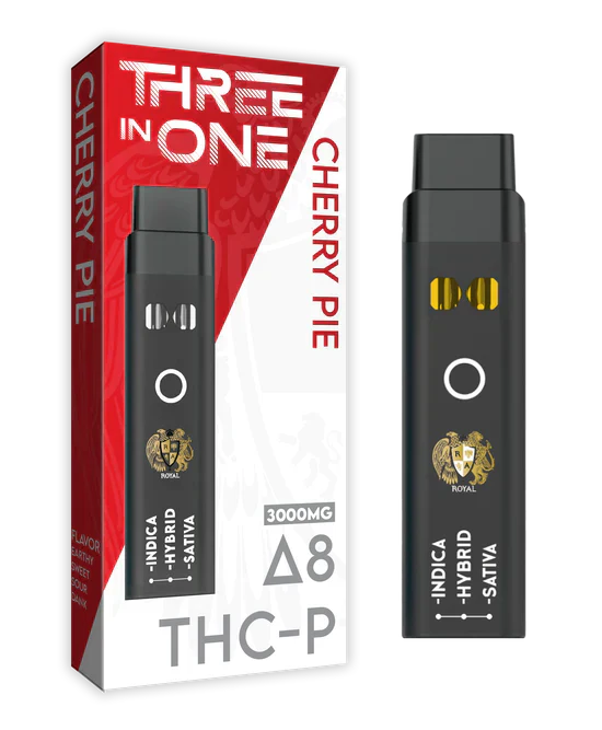 RA Royal CBD | Delta 8 + THC-P Three Strains In One Disposable Vape - 3000mg Best Price