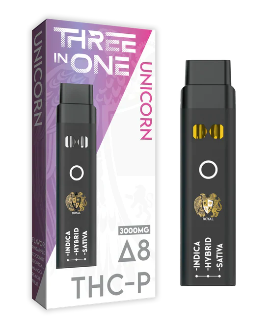 RA Royal CBD | Delta 8 + THC-P Three Strains In One Disposable Vape - 3000mg Best Price