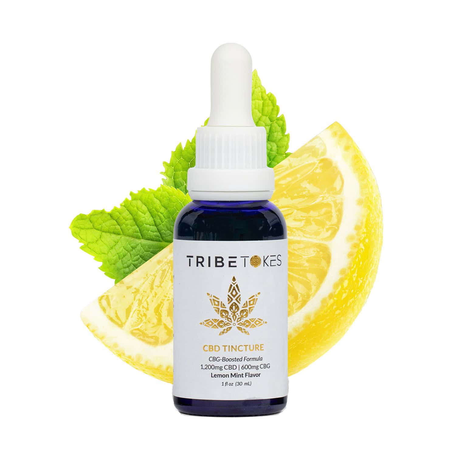 TribeTokes CBG Tincture | Full Spectrum, CBD + CBGa Boosted | 1,800 MG