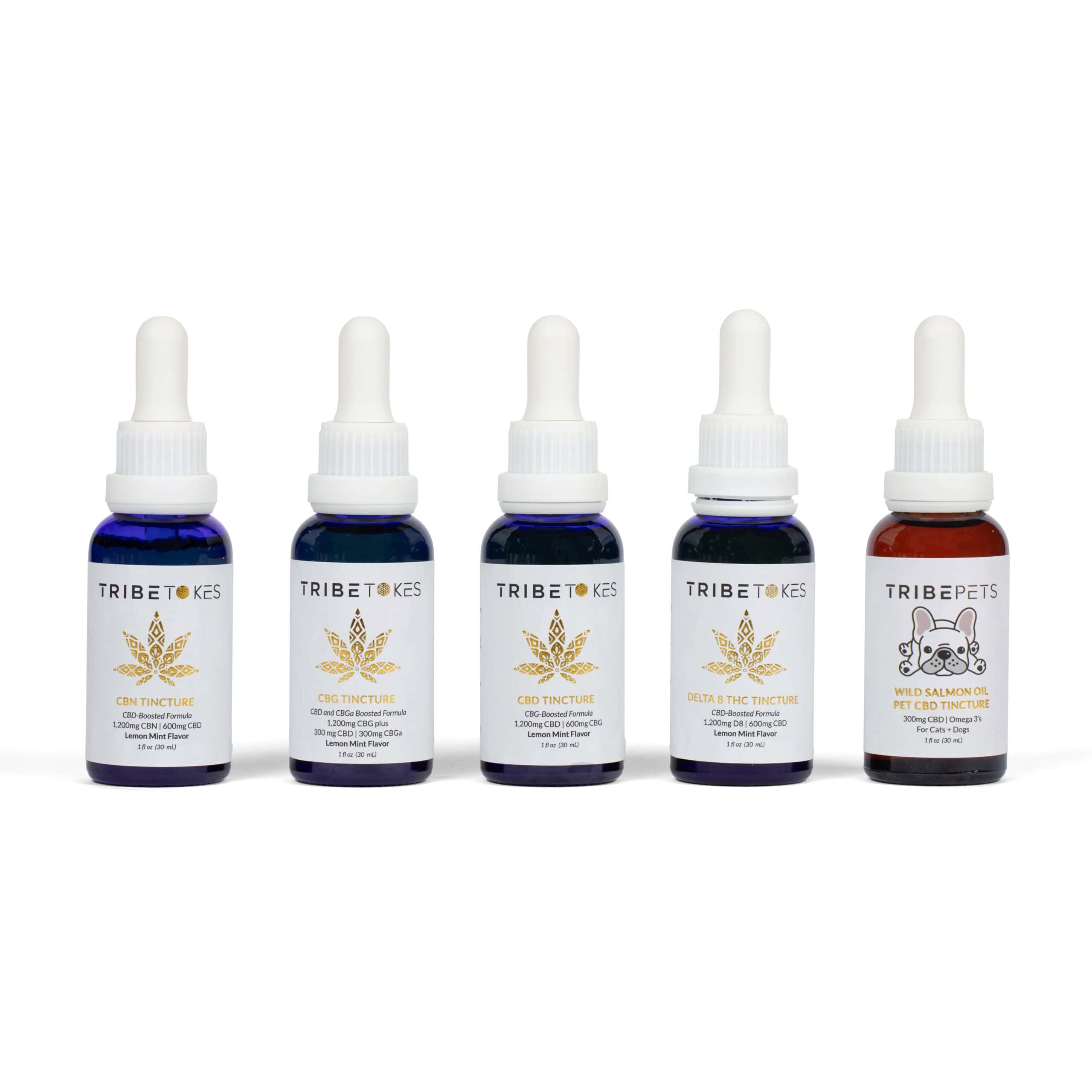 TribeTokes CBG Tincture | Full Spectrum, CBD + CBGa Boosted | 1,800 MG