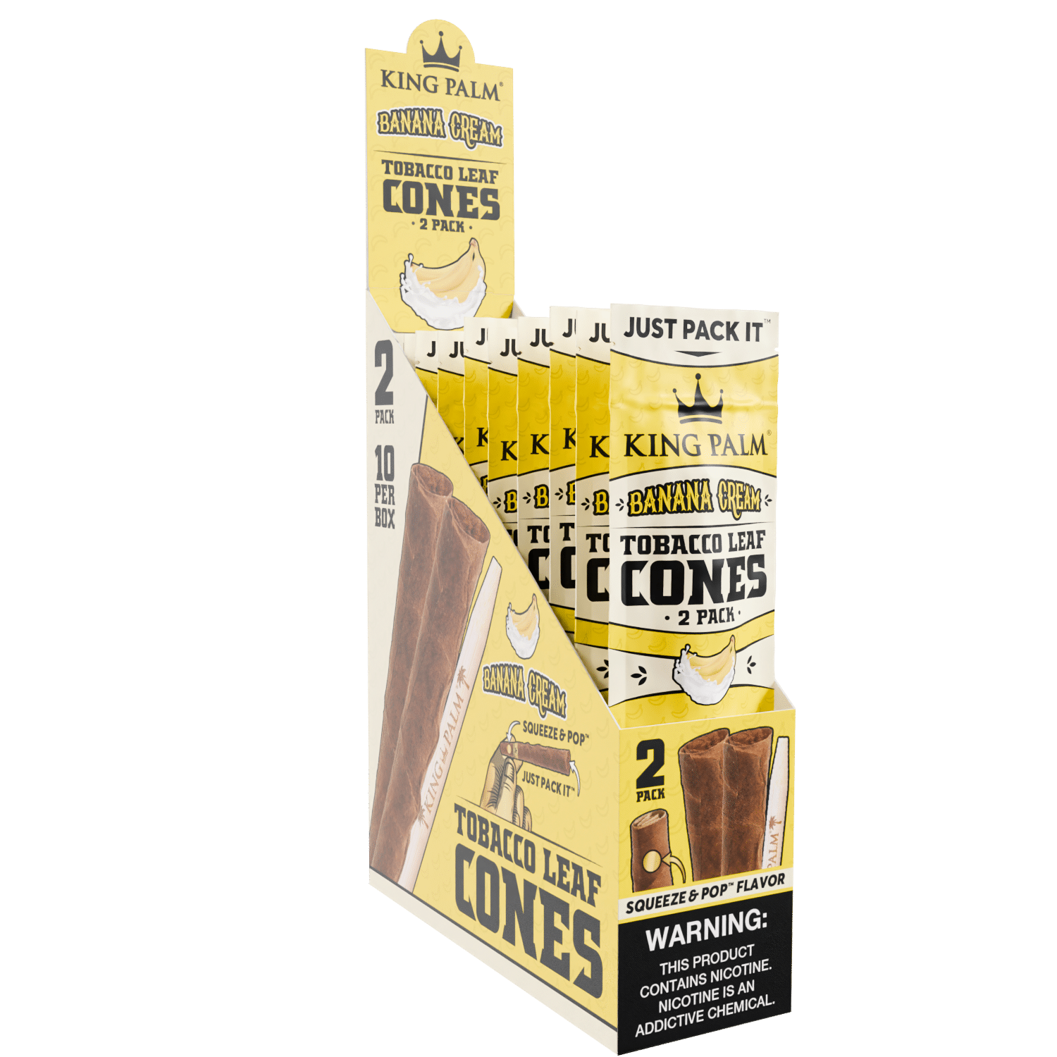 Tobacco Cones – Banana Cream King Palm Best Price
