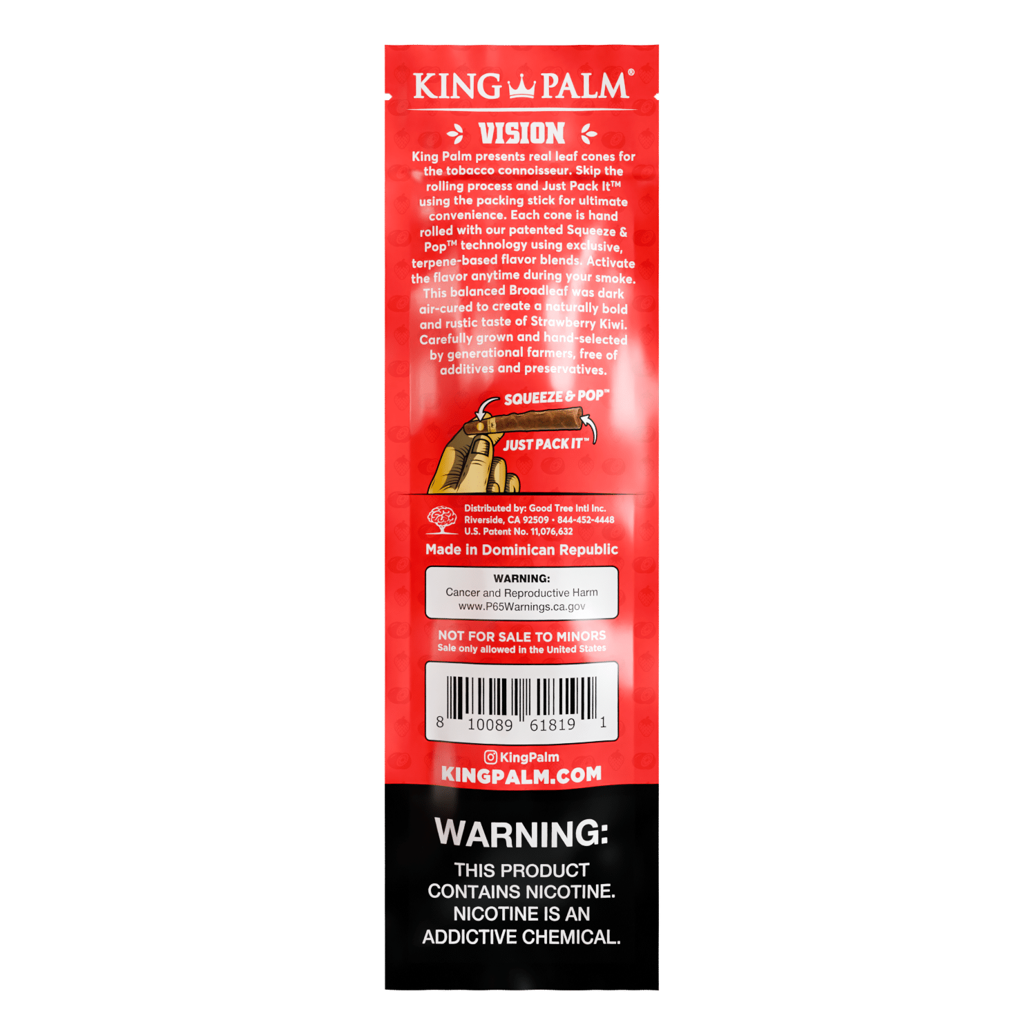 Tobacco Cones – Strawberry Kiwi King Palm Best Price