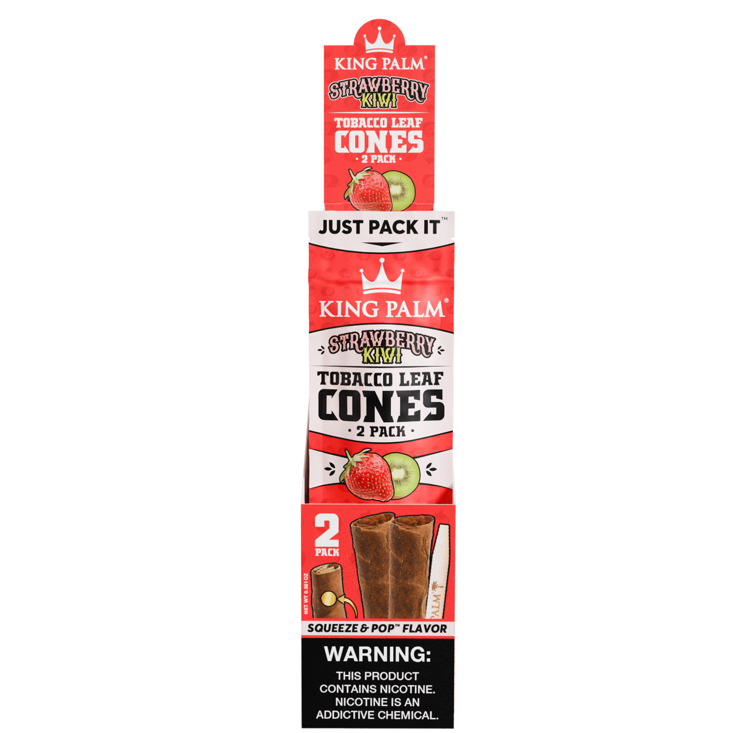 Tobacco Cones – Strawberry Kiwi King Palm Best Price