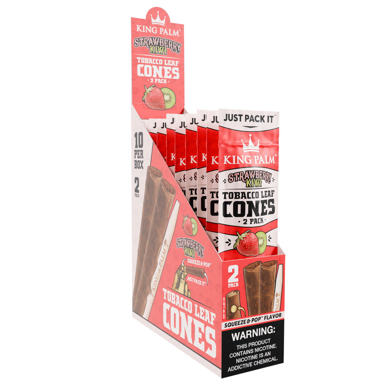 Tobacco Cones – Strawberry Kiwi King Palm Best Price