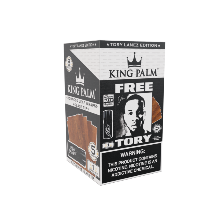 King Palm Natural w/Glass Tips – Wraps Best Price