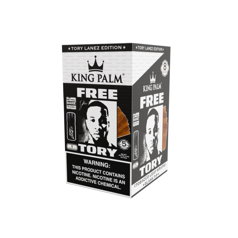 King Palm Natural w/Glass Tips – Wraps Best Price