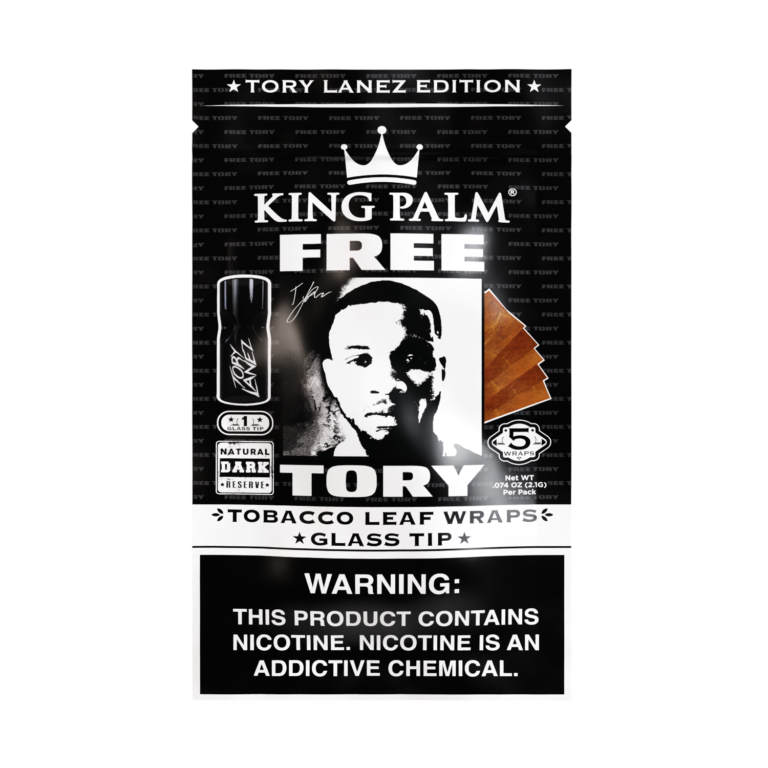King Palm Natural w/Glass Tips – Wraps Best Price