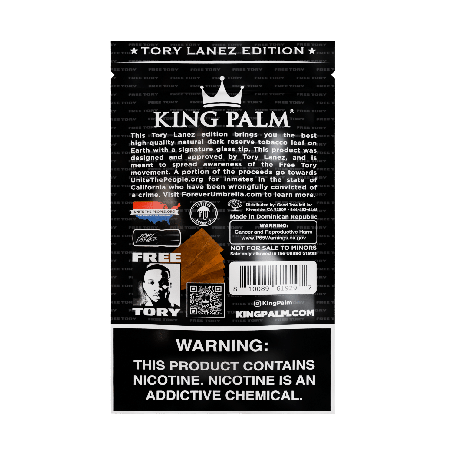 Tobacco Sheets w/Glass Tips – Tory Lanez Edition – Natural King Palm Best Price