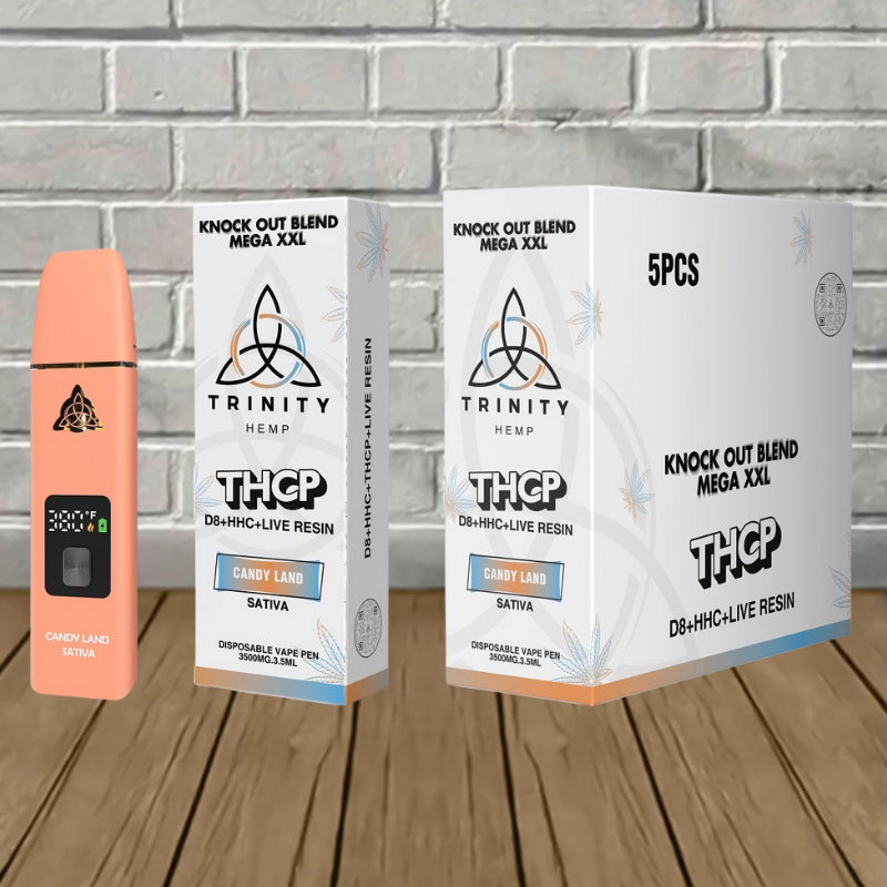Trinity Mega THCp – D8 – HHC XXL 3.5g Disposable