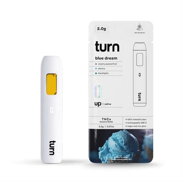 Turn Hemp THCa Blend Disposable Vape Pen 2g (Sativa)