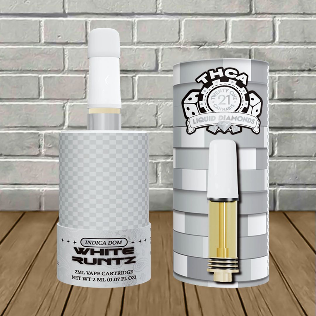 Twenty One Cannabis Liquid Diamond THCa Cartridge 2ml Best Price