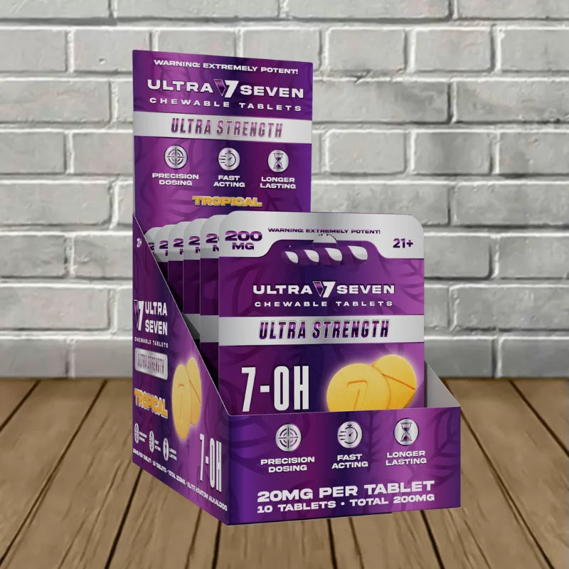 Ultra Seven 7OH Ultra Strength Tablets Bulk Case Deal