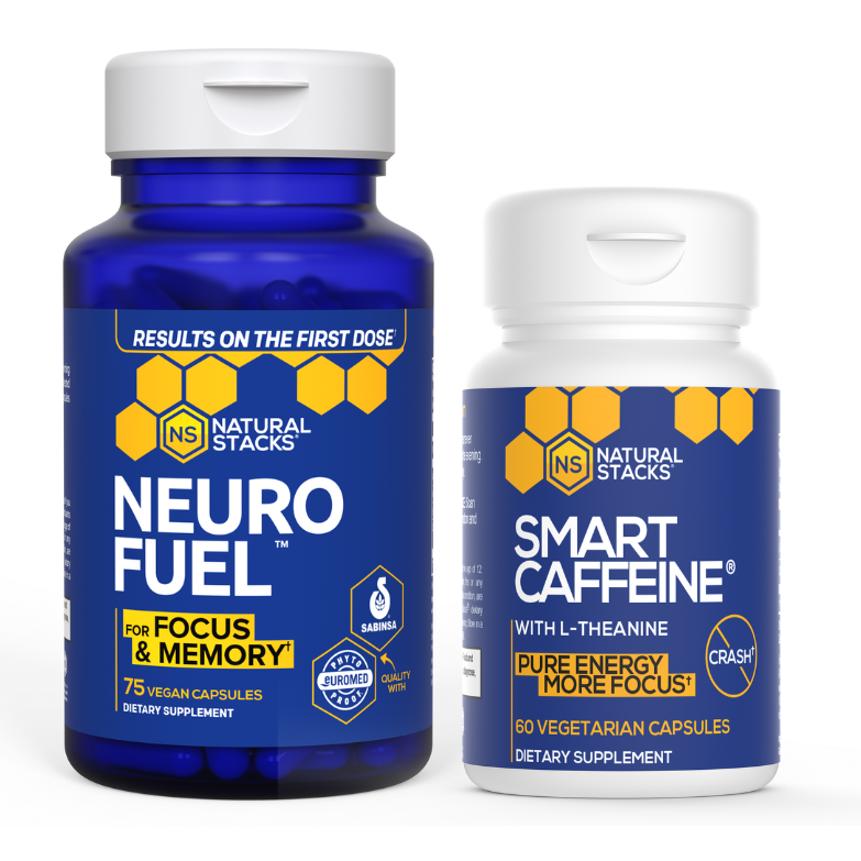 NEUROFUEL™ Nootropic + Smart Caffeine® Stack