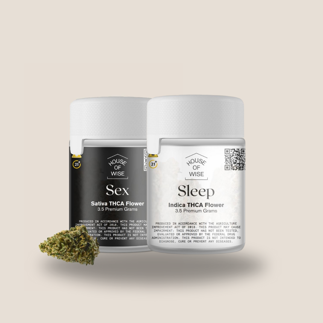 House of Wise Sativa & Indica THCA Flower Bundle