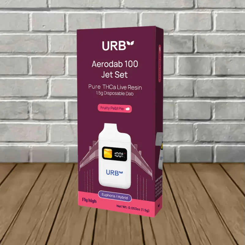 Urb Aerodab 100 Jet Set THCa Live Resin Disposable Dab 1.5g