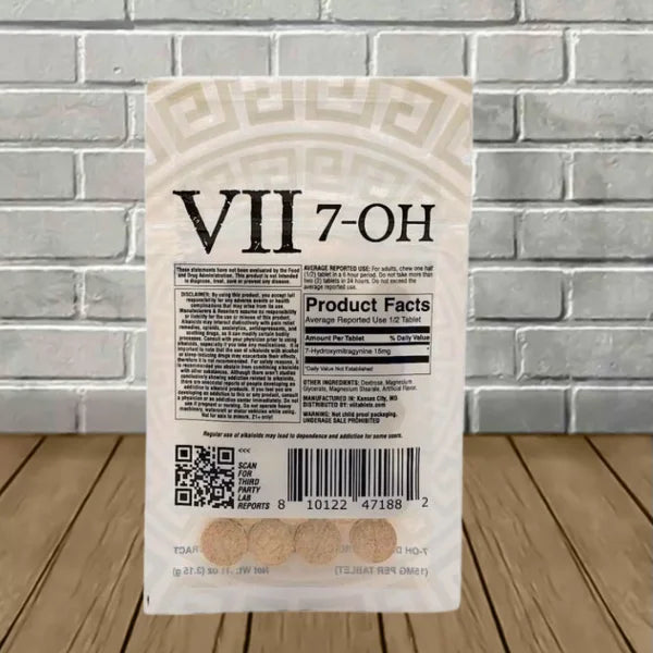 VII 7-OH Pure 7-Hydroxymitragynine Extract Tablets 4ct Best Price