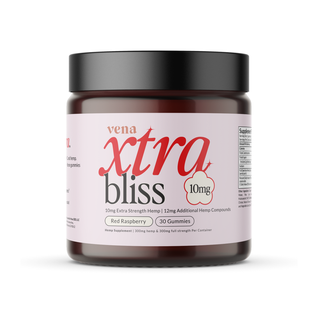 Vena CBD xtra bliss High Potency Hemp Gummies