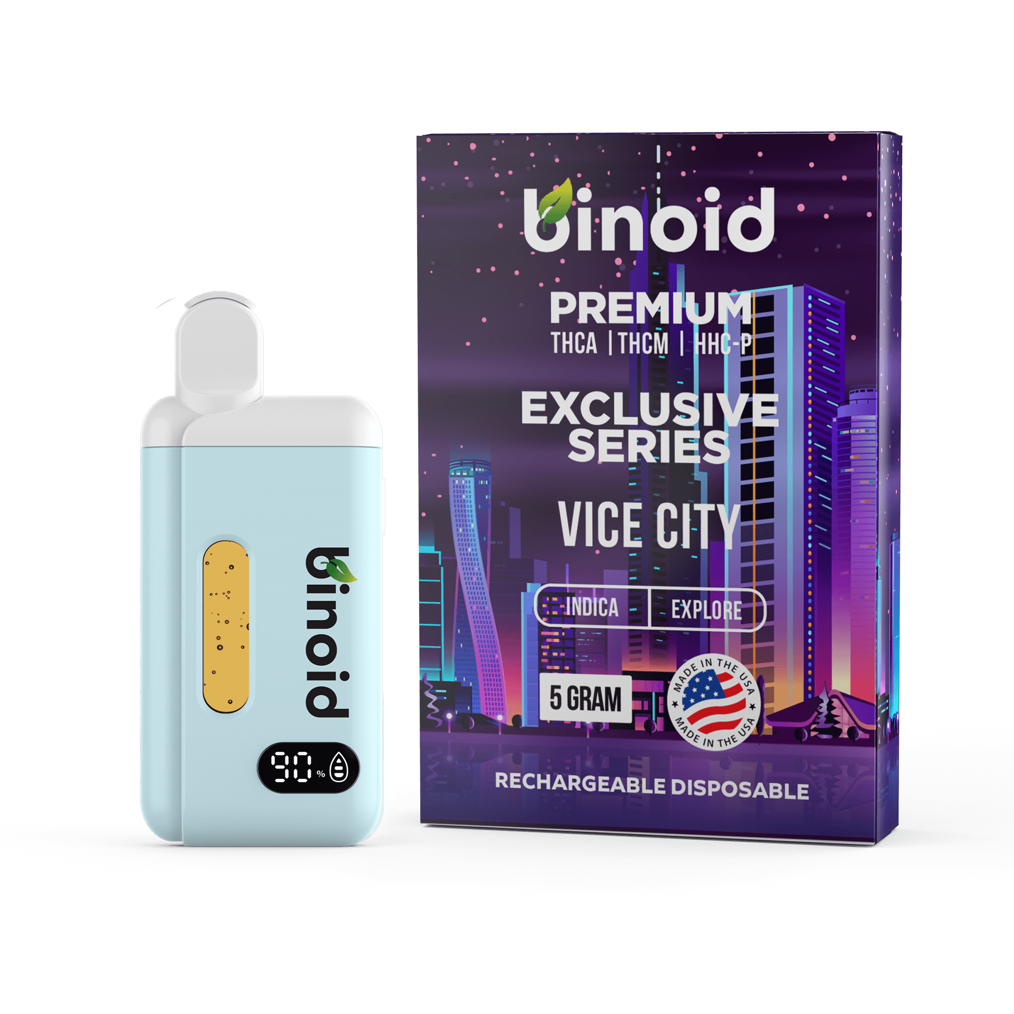 Binoid On Sale: 5 Gram THCA Disposable Vape – Exclusive Series