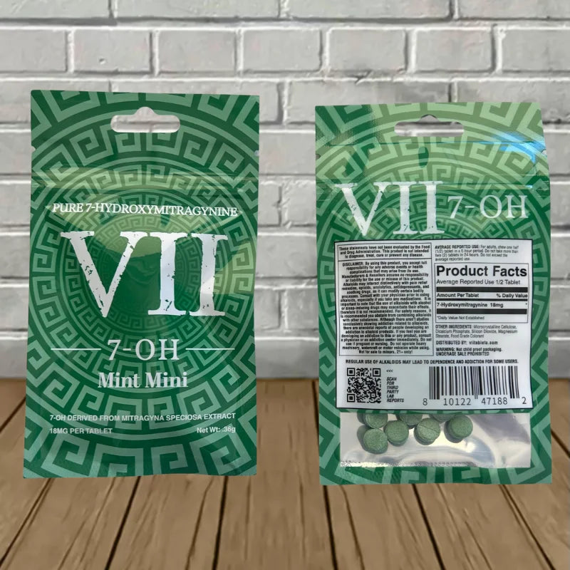VII 7-OH Pure 7-Hydroxymitragynine Mint Mini Extract Tablets 4ct Best Price