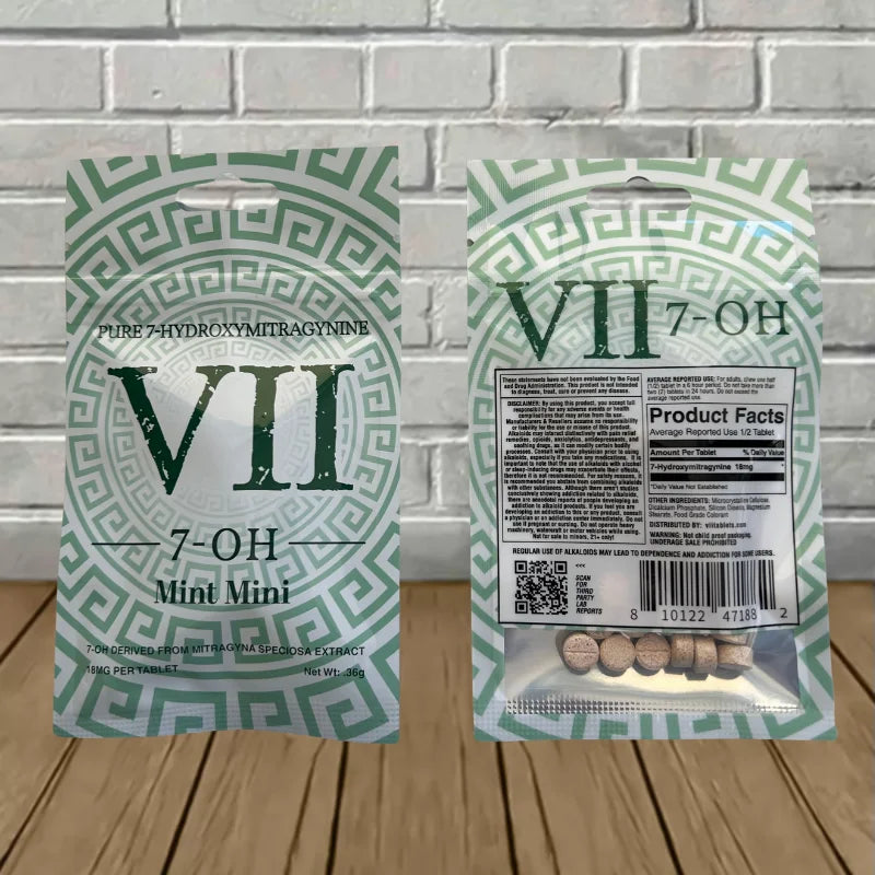 VII 7-OH Pure 7-Hydroxymitragynine Mint Mini Extract Tablets 4ct Best Price