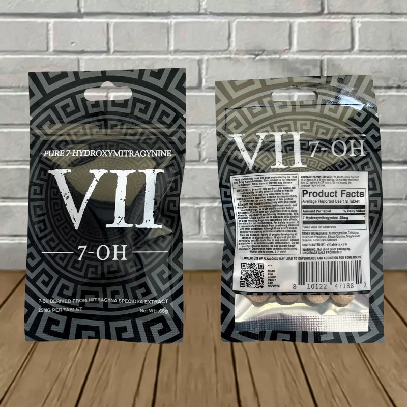 VII 7-OH Pure 7-Hydroxymitragynine Raspberry Extract Tablets 4ct Best Price