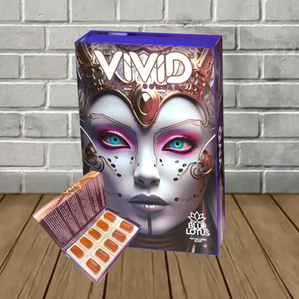 Vivid Dream Co Mad Honey + Blue Lotus Psychedelic Gummies 12ct Best Price