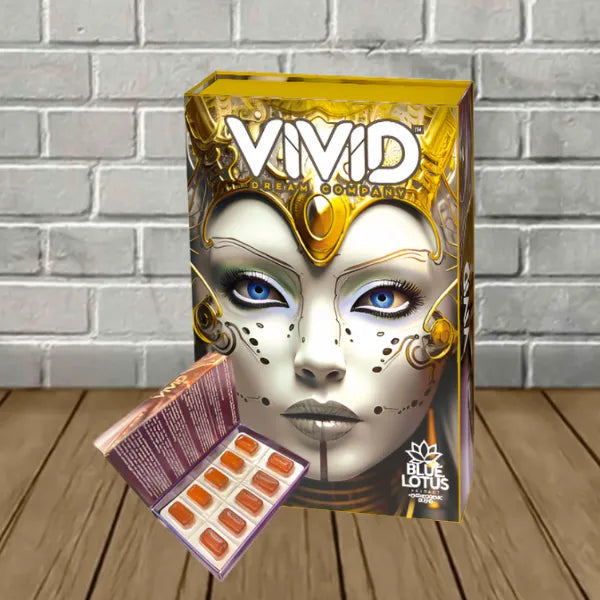 Vivid Dream Co Mad Honey + Blue Lotus Psychedelic Gummies 12ct Best Price