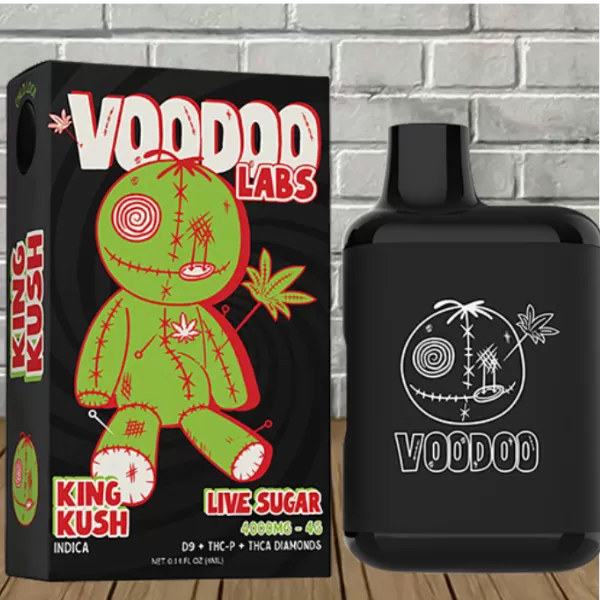 Voodoo Labs THCa Diamonds Live Sugar Disposable 4g Best Price