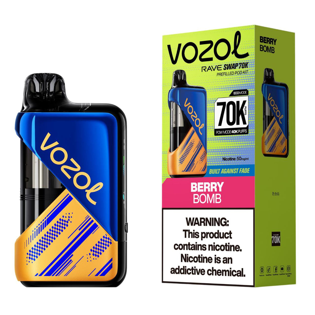 Vozol Rave Swap Disposable (70000 Puffs)