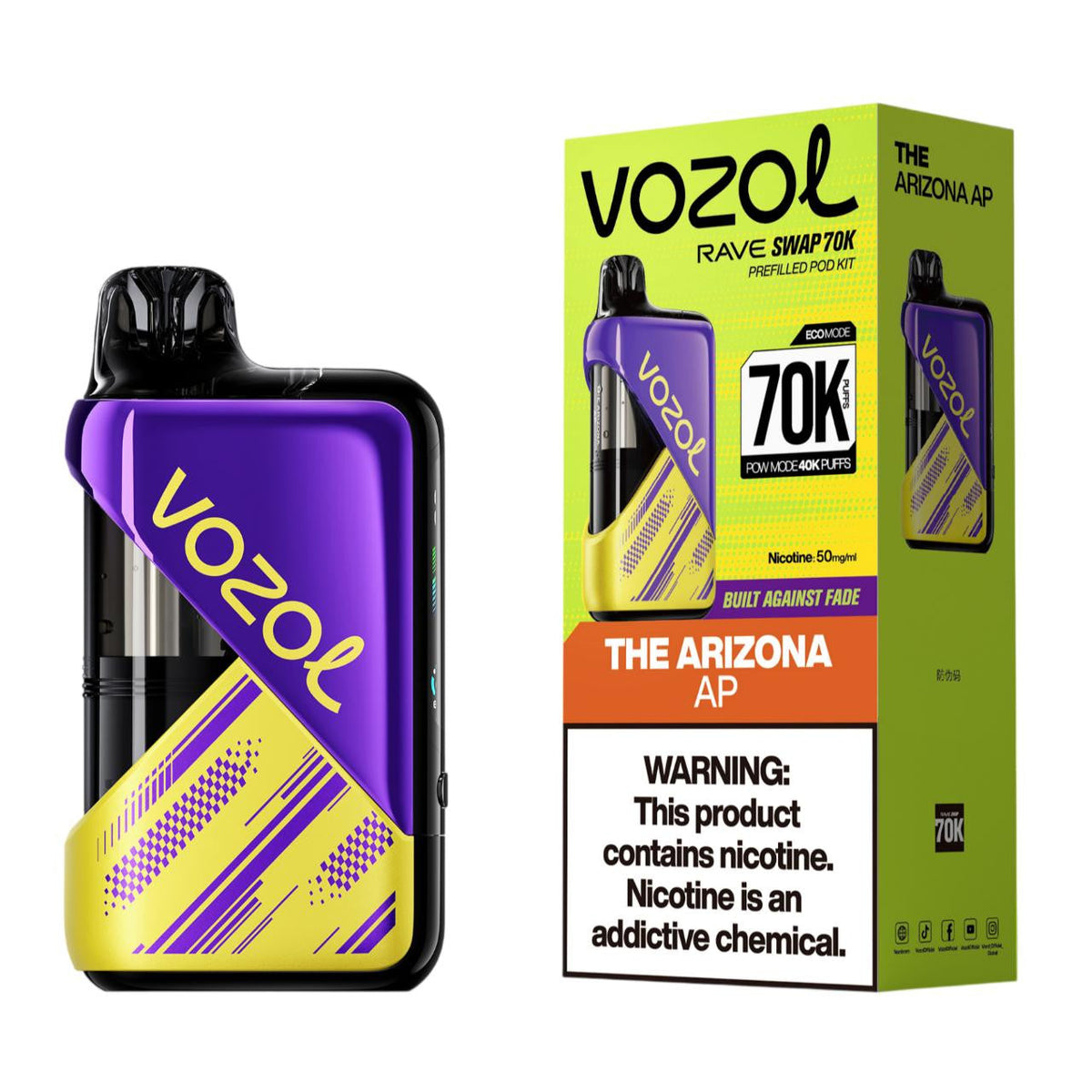 Vozol Rave Swap Disposable (70000 Puffs)