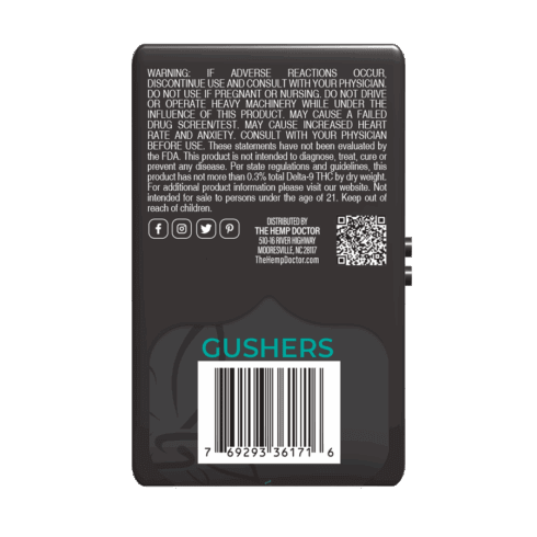 The Hemp Doctor THCA Premium PreRoll Tins (5pk)